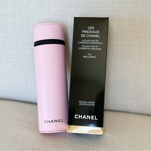 Chanel Limited Edition Codes Couleur Brush Set with Pink Case (111 Ballerina) - Picture 3 of 9